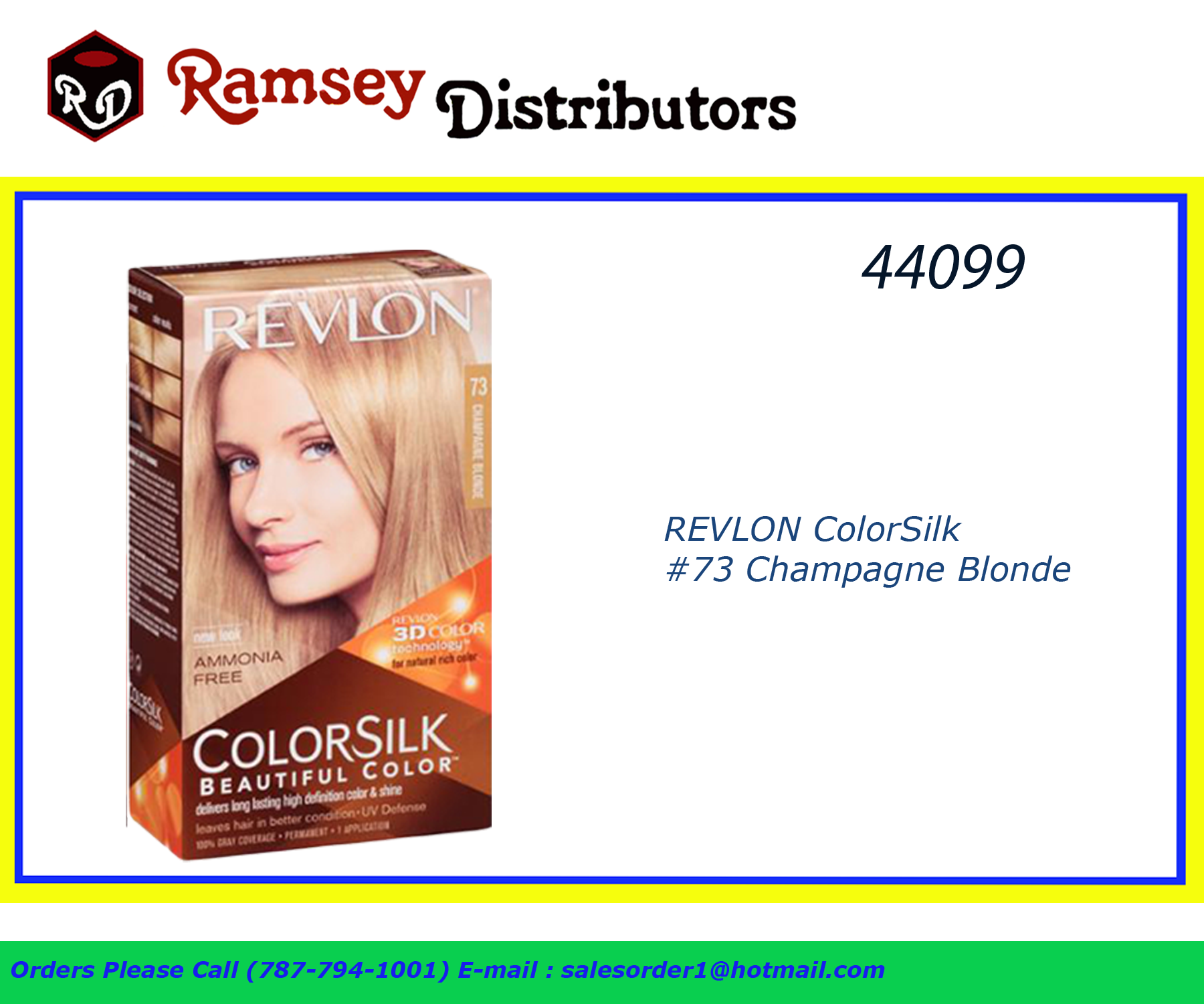 4. Revlon Colorsilk Beautiful Color, 73 Champagne Blonde - wide 5