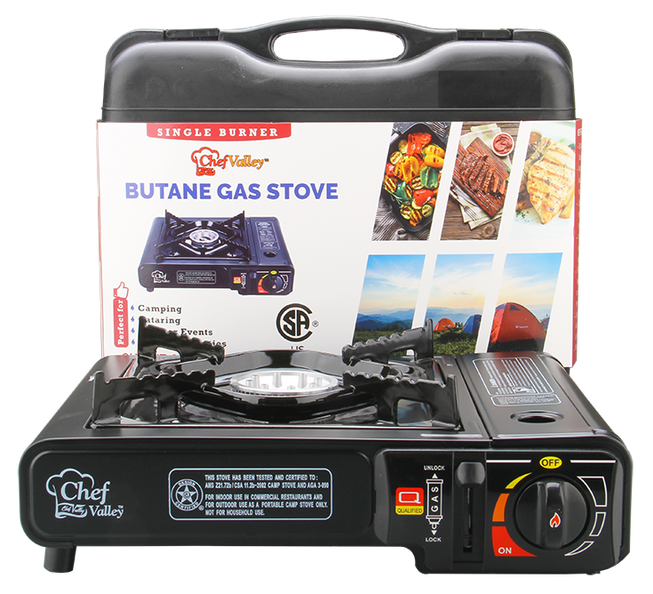 39750 CH50001 Single Burner Portable Gas Stove Ramsey Distributors